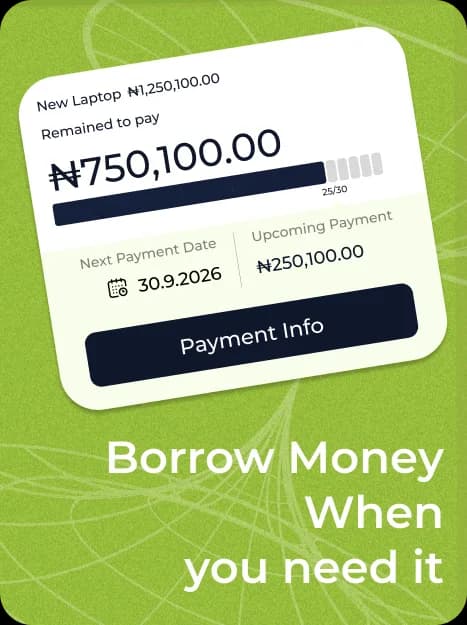 Borrow Money When You Need It